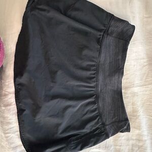 Outdoor Voices Black Athletic Skirt with Zipper Pocket